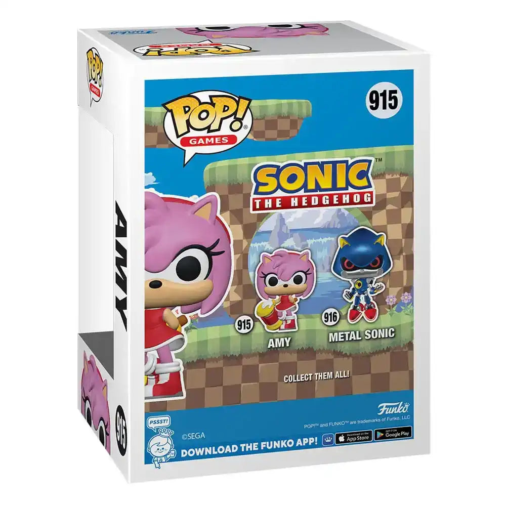 Sonic the Hedgehog POP! Games Vinyl Figur Amy Rose 9 cm