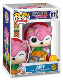 Sonic - The Hedgehog POP! Games Vinyl Figuren Amy Rose with Piko Hammer with Chase 9 cm Sortiment (6)