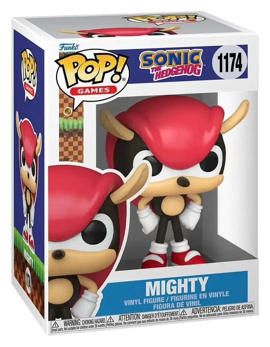 Sonic - The Hedgehog POP! Movies Vinyl Figuren Mighty the Armadillo 9 cm