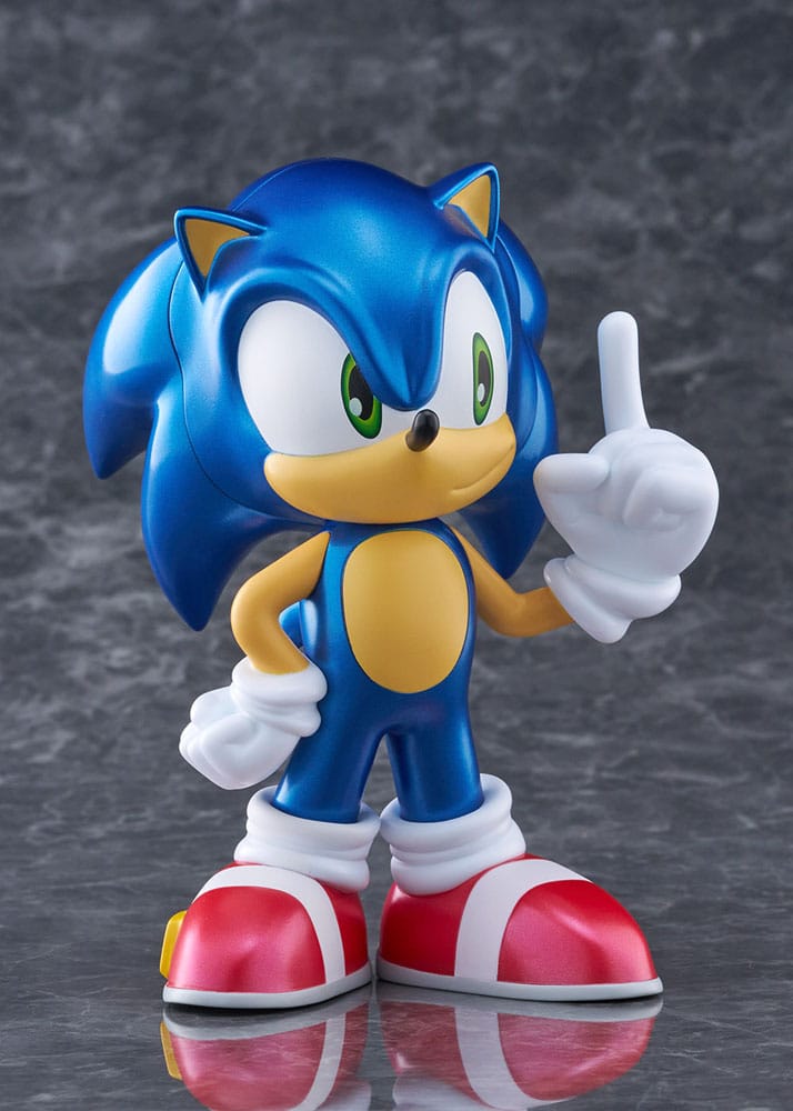 Sonic The Hedgehog Sofbi Vinyl-Figur Sonic Metallic Ver. 15 cm - Smalltinytoystore
