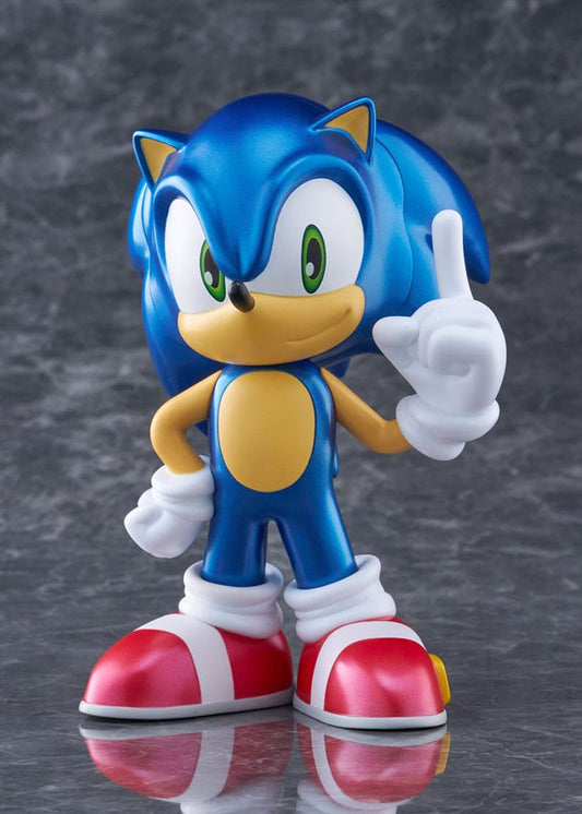 Sonic The Hedgehog Sofbi Vinyl-Figur Sonic Metallic Ver. 15 cm - Smalltinytoystore