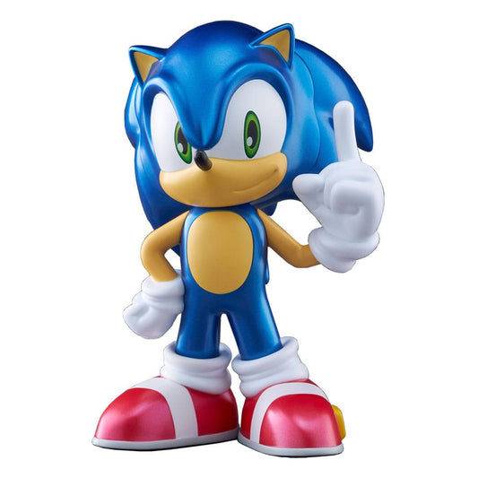 Sonic The Hedgehog Sofbi Vinyl-Figur Sonic Metallic Ver. 15 cm - Smalltinytoystore