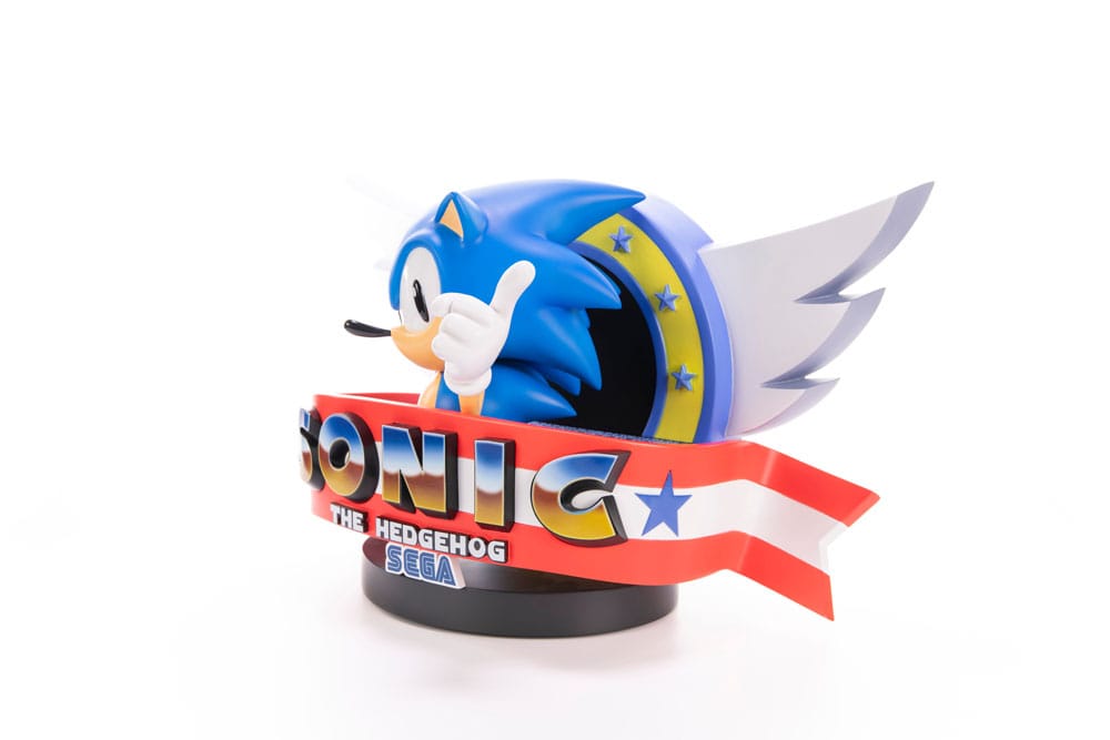 Sonic the Hedgehog Statue Sonic Title Screen 21 cm - Smalltinytoystore
