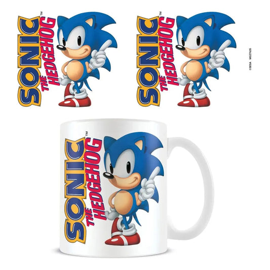 Sonic The Hedgehog Tasse Classic Gaming Icon - Smalltinytoystore