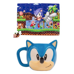 Sonic the Hedgehog Tasse und Puzzle Set Sonic - Smalltinytoystore