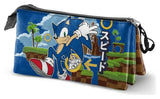 Sonic - The Hedgehog Triple Federmäppchen SEGA Greenhill Multicolour