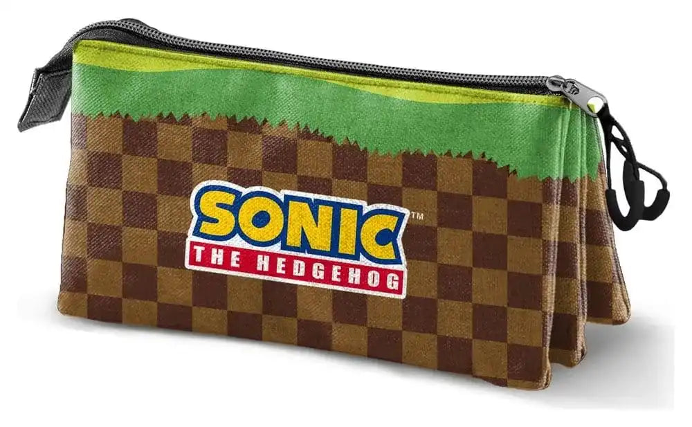 Sonic - The Hedgehog Triple Federmäppchen SEGA Greenhill Multicolour