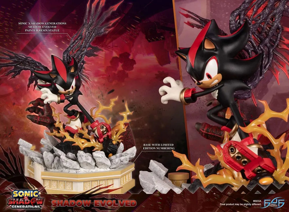 Sonic X Shadow Generations Statue Shadow Evolved 58 cm - Smalltinytoystore