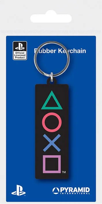Sony PlayStation Gummi-Schlüsselanhänger Shapes 6 cm Umkarton (10) - Smalltinytoystore
