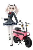 Sousai Shojo Teien Plastic Model Kit 1/10 Emma Koishikawa Nocturne with Honda AB12 Motocompo 14 cm