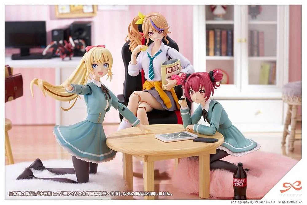 Sousai Shojo Teien Plastic Model Kit 1/10 Emma Koishikawa (St. Iris Gakuen Girl´s High School Winter Clothes) 14 cm - Smalltinytoystore