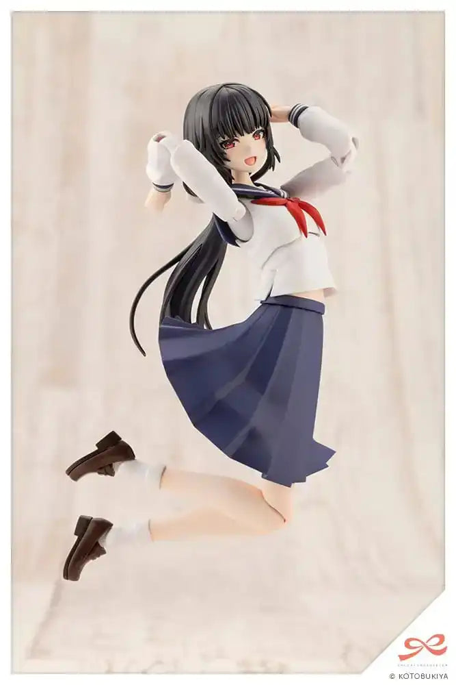 Sousai Shojo Teien Plastic Model Kit 1/10 Kuon Yakushiji Toudou High School Uniform 16 cm - Smalltinytoystore