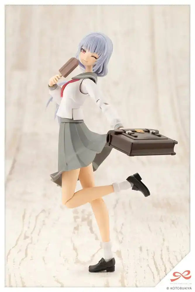 Sousai Shojo Teien Plastic Model Kit 1/10 Kuon Yakushiji Toudou High School Uniform Dreaming Style Diamond Heroine 16 cm - Smalltinytoystore