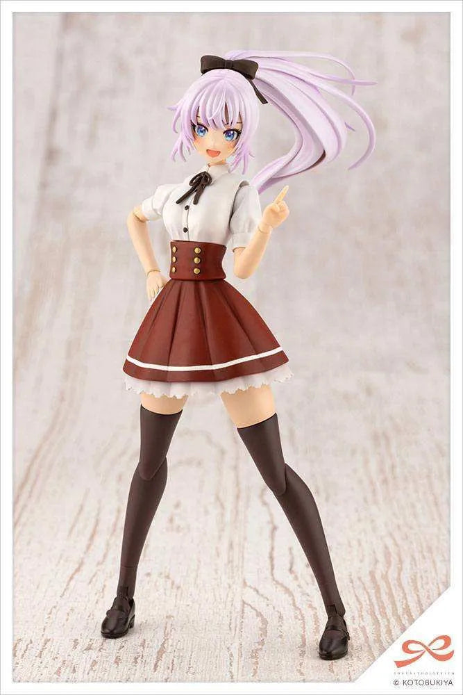 Sousai Shojo Teien Plastic Model Kit 1/10 Ritsuka Saeki High School Summer Clothes 16 cm - Smalltinytoystore