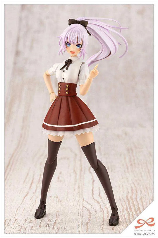 Sousai Shojo Teien Plastic Model Kit 1/10 Ritsuka Saeki High School Summer Clothes 16 cm - Smalltinytoystore