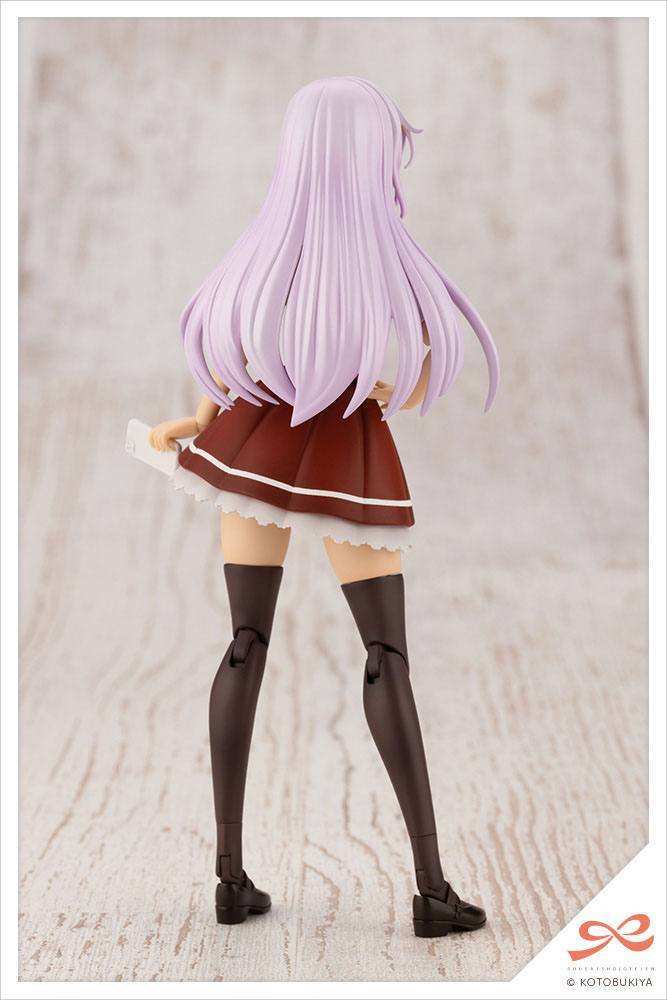 Sousai Shojo Teien Plastic Model Kit 1/10 Ritsuka Saeki High School Summer Clothes 16 cm - Smalltinytoystore