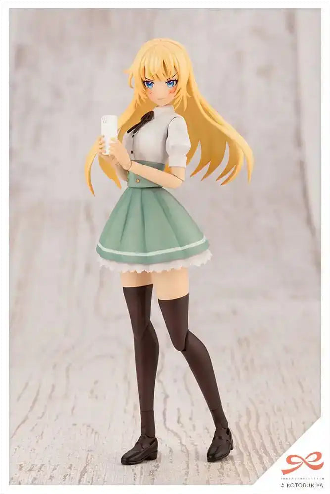 Sousai Shojo Teien Plastic Model Kit 1/10 Ritsuka Saeki St. Iris Gauken Grils' High School summer clothes 16 cm