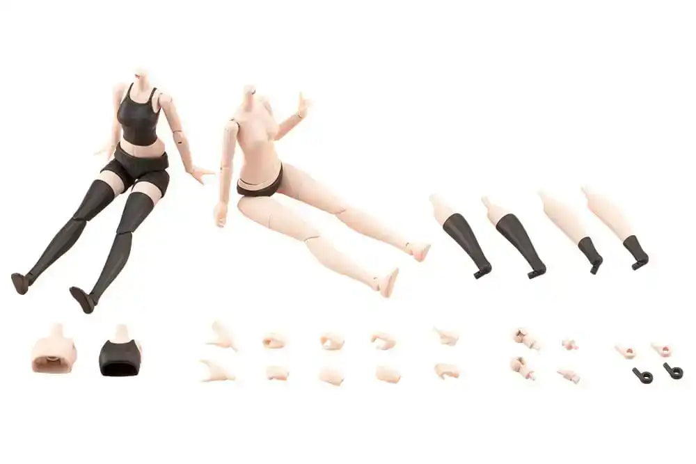 Sousai Shojo Teien Zubehör Set für 1/10 Actionfiguren Dress Up Body Color C Size S - Smalltinytoystore