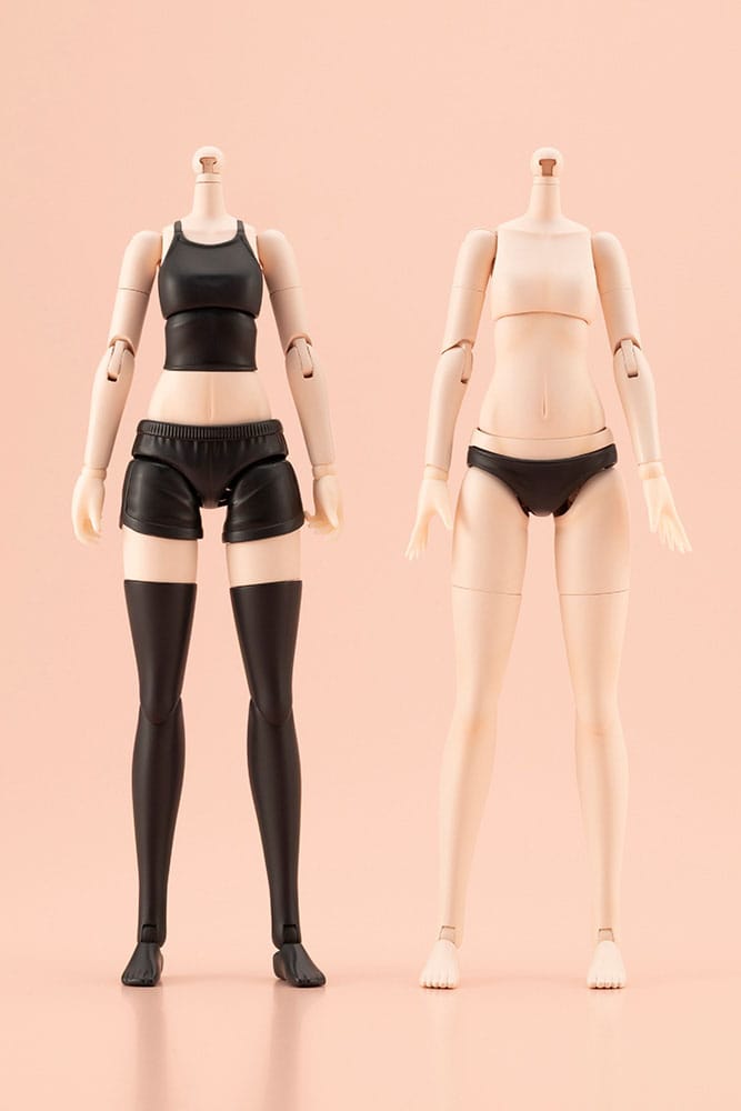 Sousai Shojo Teien Zubehör Set für 1/10 Actionfiguren Dress Up Body Color C Size S - Smalltinytoystore
