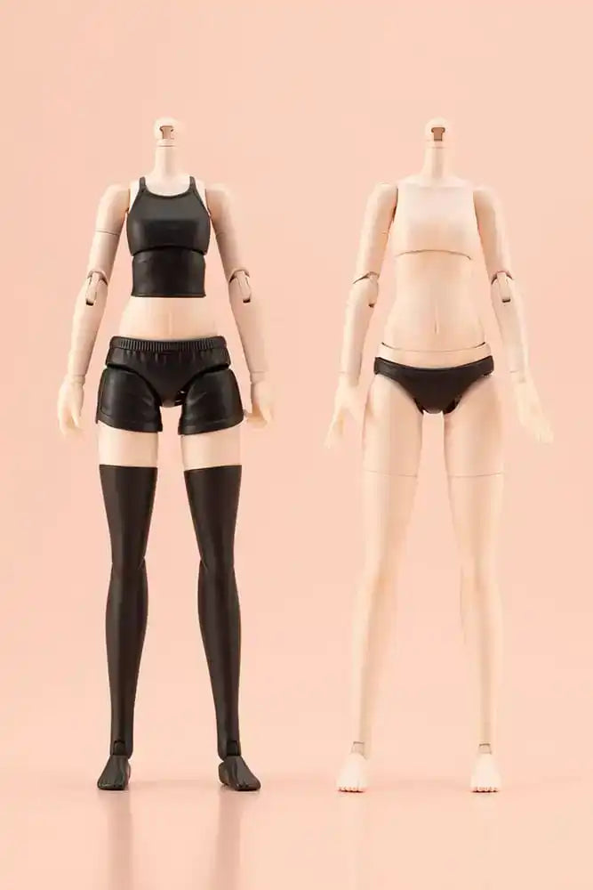 Sousai Shojo Teien Zubehör Set für 1/10 Actionfiguren Dress Up Body Color C Size S - Smalltinytoystore