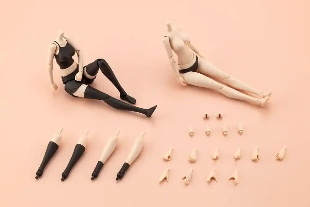 Sousai Shojo Teien Zubehör Set für Actionfiguren Dress Up Body Color C Ver. M - Smalltinytoystore