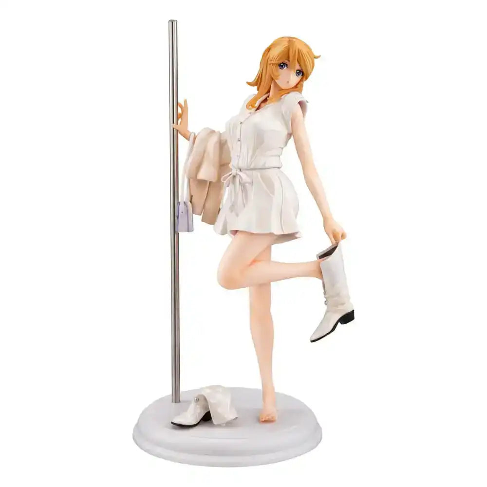 Space Battleship Yamato 2202 PVC Statue 1/8 Yuki Mori Private Private Outfit Re. 20 cm - Smalltinytoystore