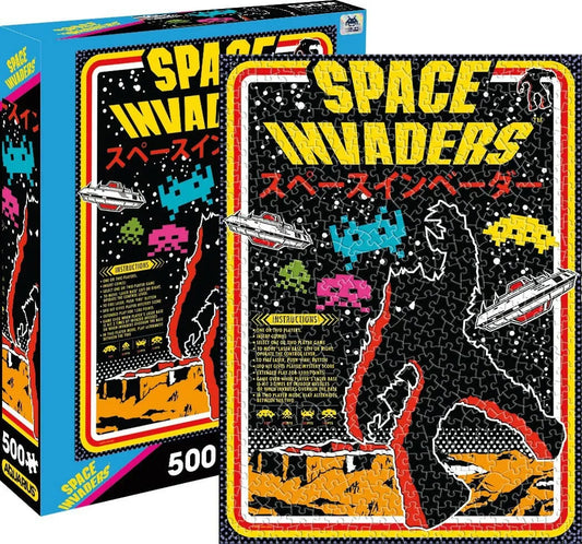 Space Invaders: 500 Piece Jigsaw Puzzle - Smalltinytoystore