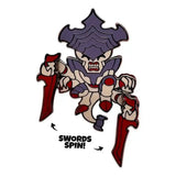 Space Marine 2 Ansteck-Pin Tyranid Warrior 5 cm - Smalltinytoystore