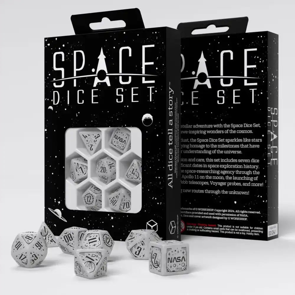 Space Würfel Set Apollo (7) - Smalltinytoystore