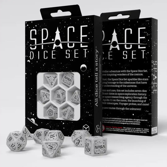 Space Würfel Set Apollo (7) - Smalltinytoystore