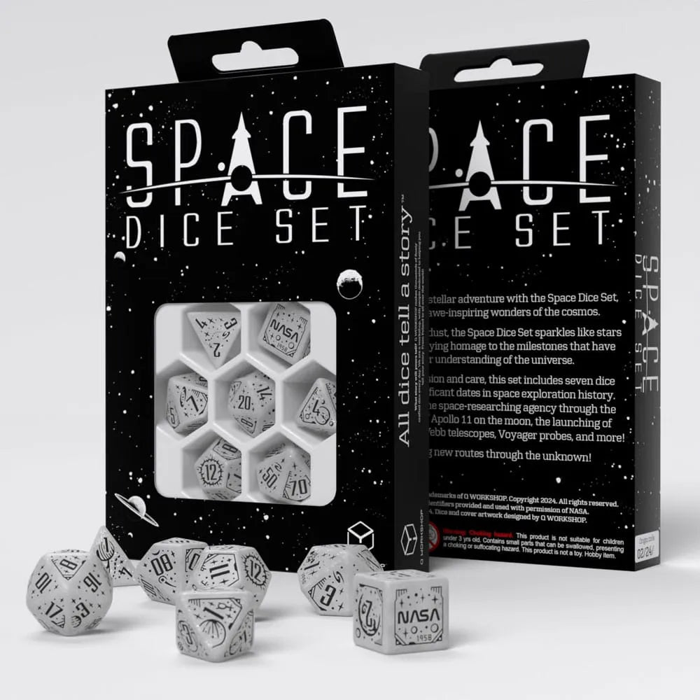Space Würfel Set Apollo (7) - Smalltinytoystore