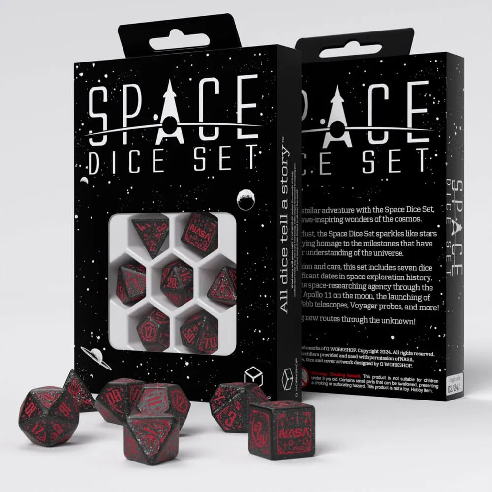 Space Würfel Set Voyager (7) - Smalltinytoystore