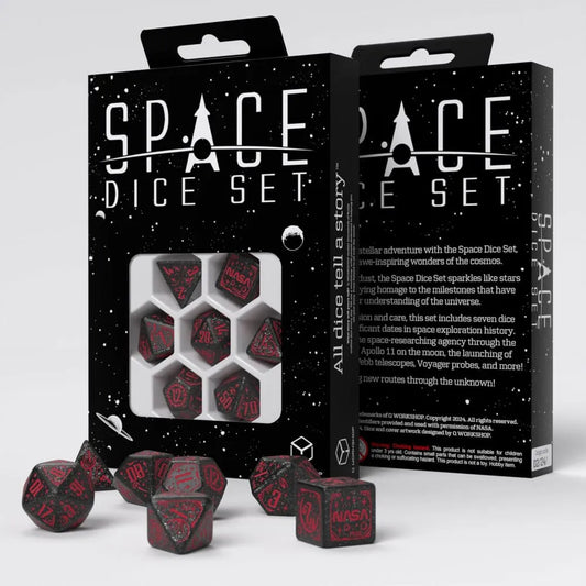 Space Würfel Set Voyager (7) - Smalltinytoystore