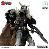 Spawn Actionfigur Bloodaxe mit Pferd (Spawn: The Dark Ages) (McFarlane Toys 30th Anniversary) (Gold Label) 18 cm - Smalltinytoystore