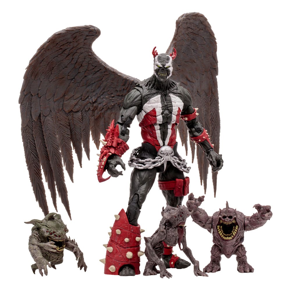 Spawn Megafig Actionfigur King Spawn with Wings and Minions 30 cm - Smalltinytoystore