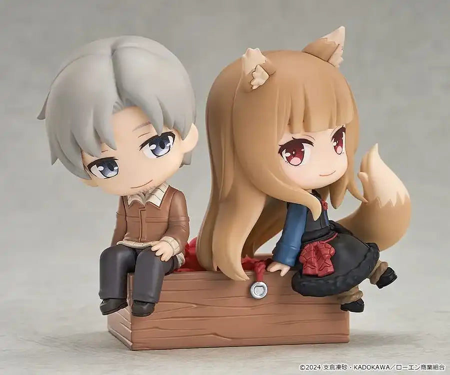 Spice and Wolf: Merchant Meets the Wise Wolf Mini Memory Minifigur Lawrence & Holo 8 cm