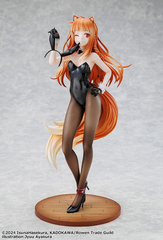 Spice and Wolf: Merchant Meets the Wise Wolf PVC Statue 1/7 Holo Light Novel bunny Ver. illustration by Jyuu Ayakura 23 cm - Smalltinytoystore