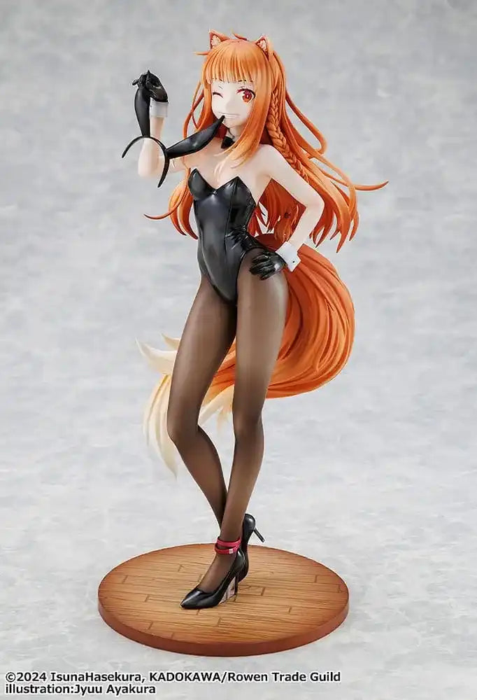 Spice and Wolf: Merchant Meets the Wise Wolf PVC Statue 1/7 Holo Light Novel bunny Ver. illustration by Jyuu Ayakura 23 cm - Smalltinytoystore