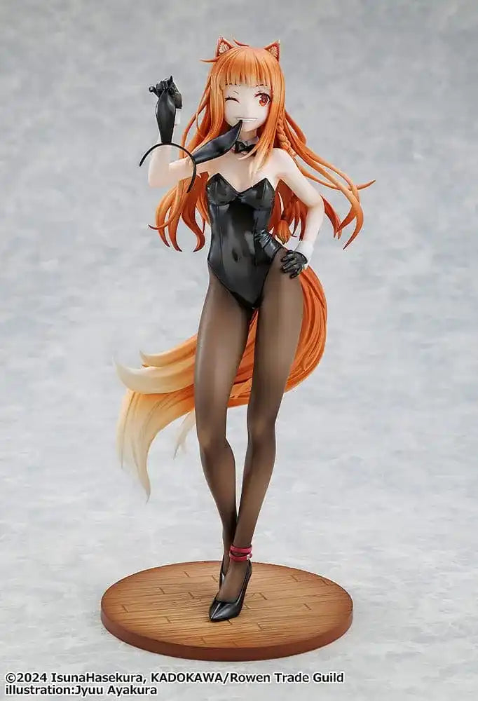 Spice and Wolf: Merchant Meets the Wise Wolf PVC Statue 1/7 Holo Light Novel bunny Ver. illustration by Jyuu Ayakura 23 cm - Smalltinytoystore