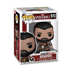 Spider-Man 2 POP! Games Vinyl Figur Kraven 9 cm - Smalltinytoystore