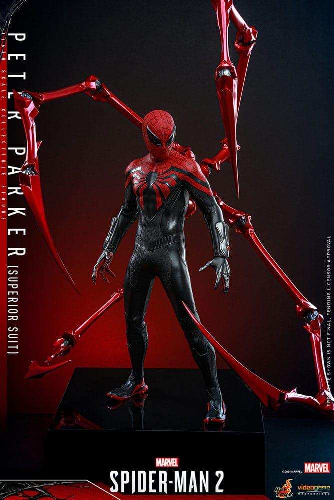 Spider-Man 2 Video Game Masterpiece Actionfigur 1/6 Peter Parker (Superior Suit) 30 cm - Smalltinytoystore