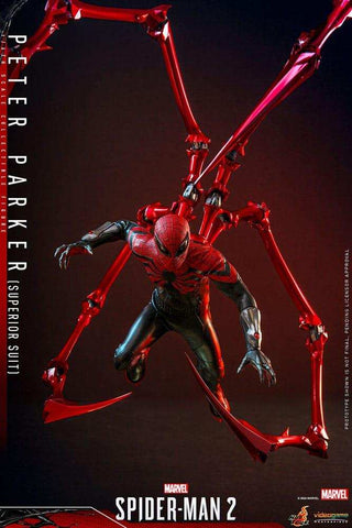 Spider-Man 2 Video Game Masterpiece Actionfigur 1/6 Peter Parker (Superior Suit) 30 cm - Smalltinytoystore