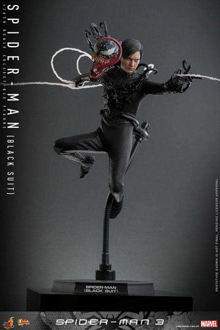 Spider-Man 3 Movie Masterpiece Actionfigur 1/6 Spider-Man (Black Suit) 30 cm - Smalltinytoystore