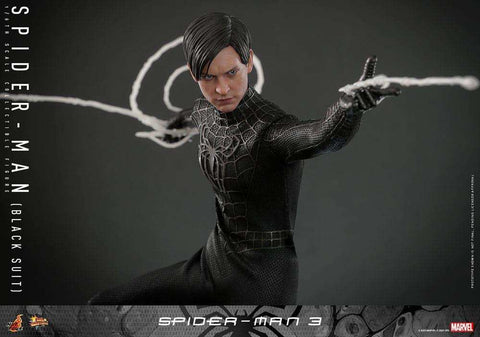 Spider-Man 3 Movie Masterpiece Actionfigur 1/6 Spider-Man (Black Suit) 30 cm - Smalltinytoystore