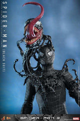 Spider-Man 3 Movie Masterpiece Actionfigur 1/6 Spider-Man (Black Suit) 30 cm - Smalltinytoystore