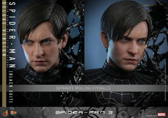 Spider-Man 3 Movie Masterpiece Actionfigur 1/6 Spider-Man (Black Suit) (Deluxe Version) 30 cm - Smalltinytoystore