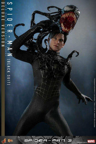 Spider-Man 3 Movie Masterpiece Actionfigur 1/6 Spider-Man (Black Suit) (Deluxe Version) 30 cm - Smalltinytoystore