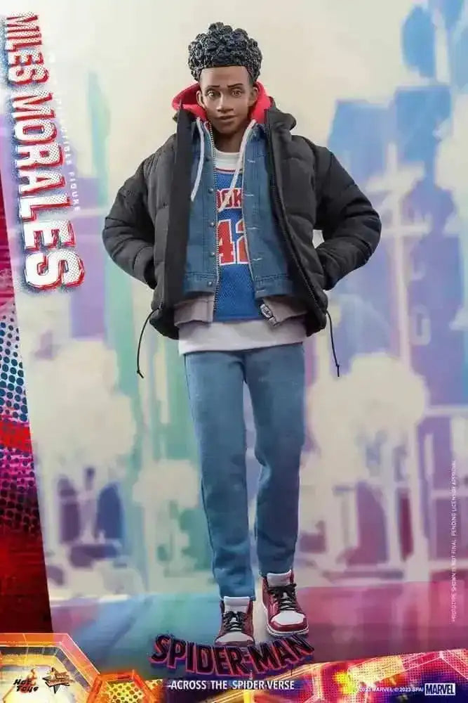 Spider-Man Across the Spider-Verse Masterpiece 1/6 Miles Morales 29 cm HOT TOYS - Smalltinytoystore