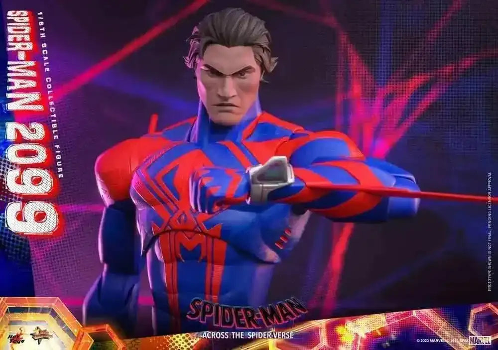 Spider-Man Across the Spider-Verse Masterpiece 1/6 Spider-Man 2099 33 cm HOT TOYS - Smalltinytoystore