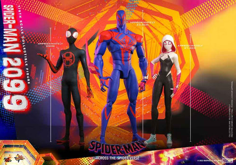 Spider-Man Across the Spider-Verse Masterpiece 1/6 Spider-Man 2099 33 cm - Smalltinytoystore